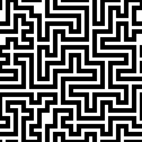 Simple maze Royalty Free Vector Image - VectorStock
