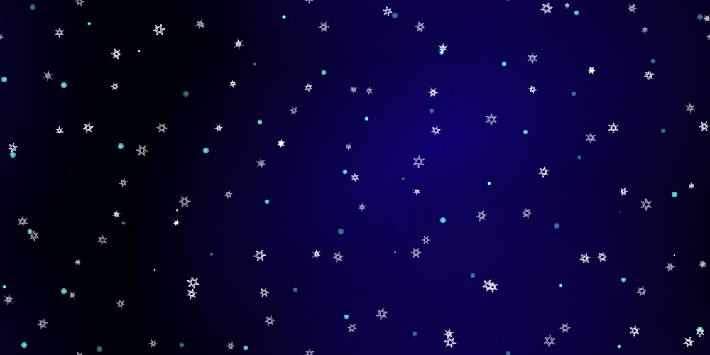Falling Snowflakes Winter Background vector image
