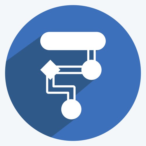 Icon design algorithm suitable for data analytics vektorbild