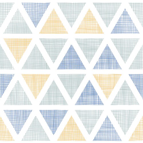 Seamless triangle pastel texture pattern Vector Image