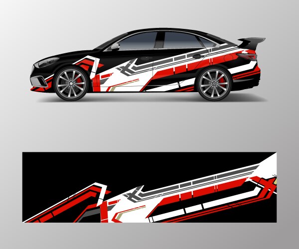 Racing Stripe Pattern Vector Image