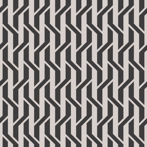 Zigzag weaving lines seamless background vector image