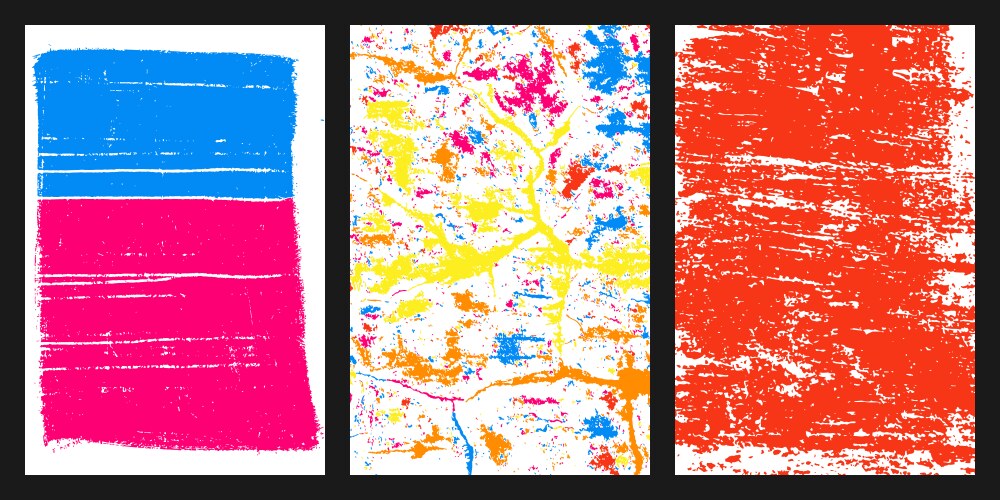 Abstract liquid banner fluid art texture Vector Image