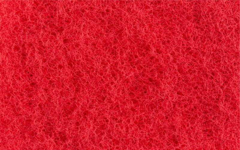 Red realistic fabric texture with multiple vector image