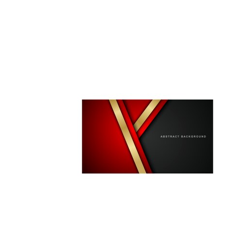 Abstract layer with overlapping gold lines vector image