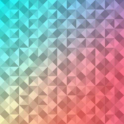 Background shape overlay on gradient multi colour vector image
