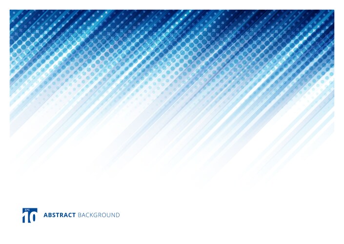 Abstract blue light arrow speed power technology Vector Image