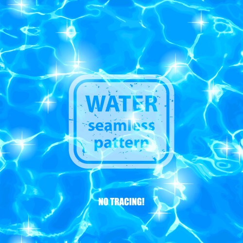 Sparkling Water Surface Pattern Vector Image