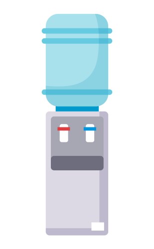 Flat design of a water heater – Royalty-Free Vector | VectorStock