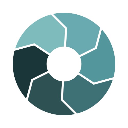 Circulation Cycle Icons - 8 Arrows Royalty Free Vector Image