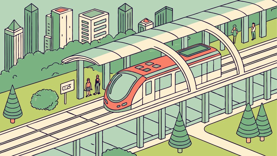 Maglev Train Vector Images (over 230)