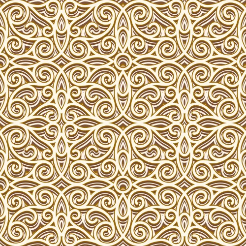 Seamless gold pattern Royalty Free Vector Image