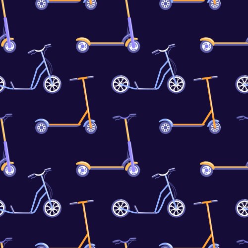 This seamless pattern features an array vector image