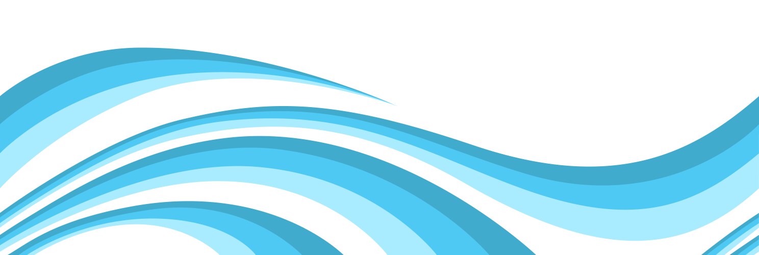 Abstract blue waves Royalty Free Vector Image - VectorStock