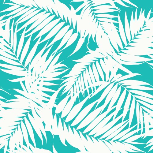 Tropical Khaki Jungle Leaves Pattern Vector Image
