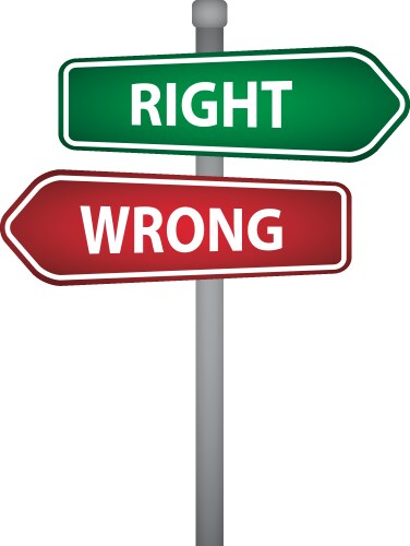 Right Wrong Vector Images (over 9,100)