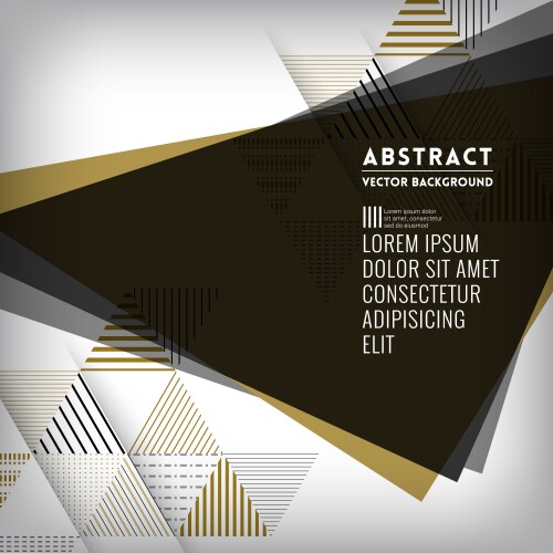 Abstract isometric shape background Royalty Free Vector