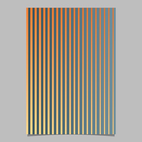 Abstract gradient stripe pattern page template vector image