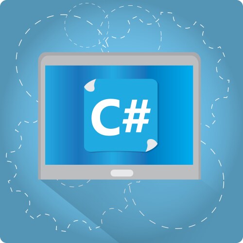 Programming language vector image