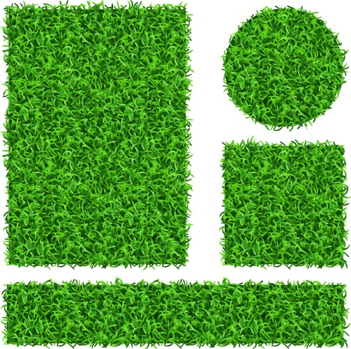 Green grass background 1 Royalty Free Vector Image