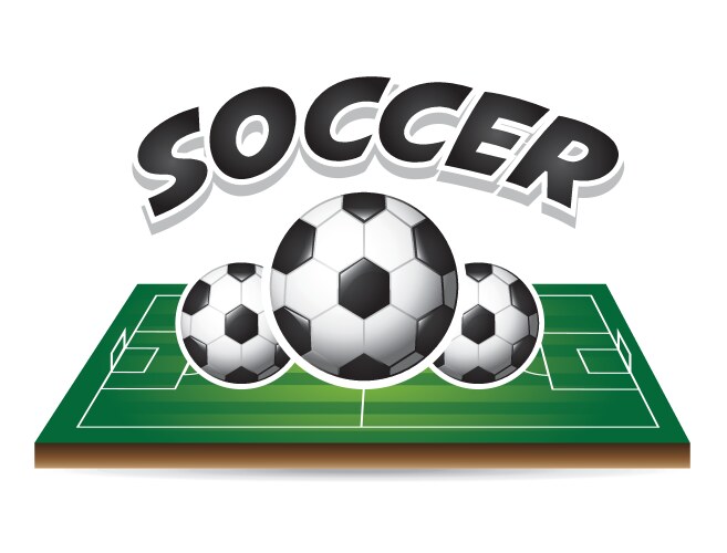 Soccer sport Vector Image