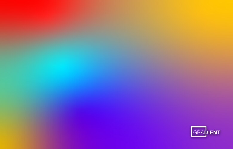 Abstract blurred gradient mesh background vector image