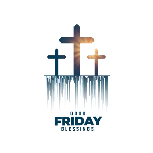 good-friday-or-easter-day-religious-background-vector-image