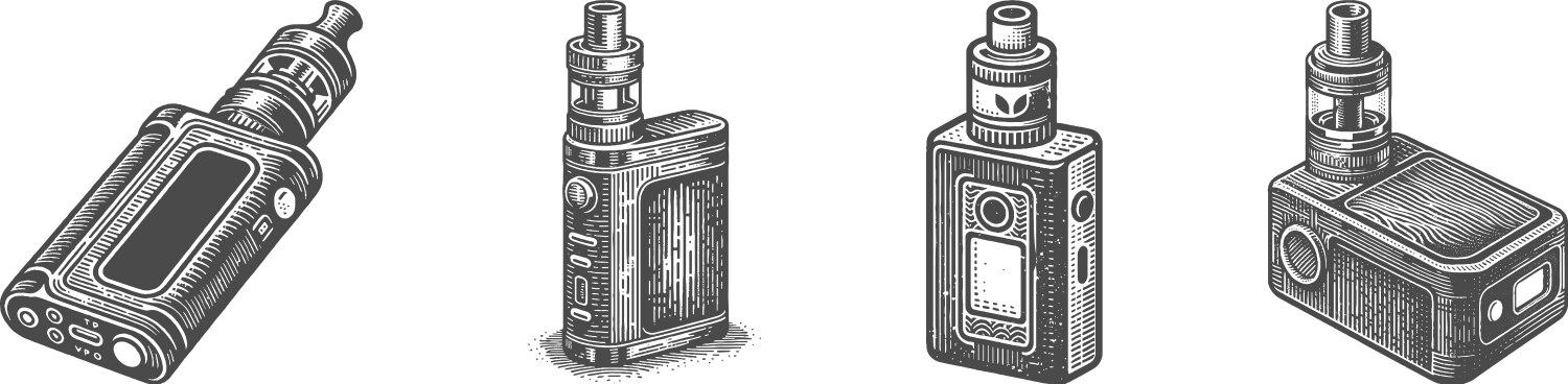 Vintage Vape Collection - Hand Drawn Royalty-Free Vector | VectorStock Vintage Vape Collection - Hand Drawn Royalty-Free Vector | VectorStock
