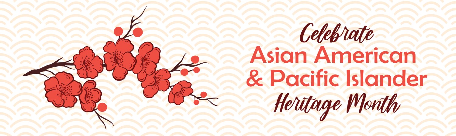 Asian american and pacific islander heritage month vector image