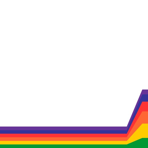 Rainbow lines background Royalty Free Vector Image