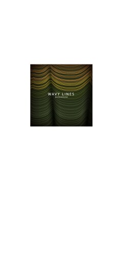 Wave lines pattern an abstract stripe background vector image