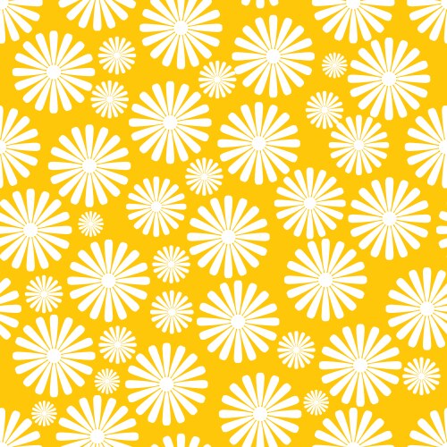 Seamless napkin background with abstract pattern vector image