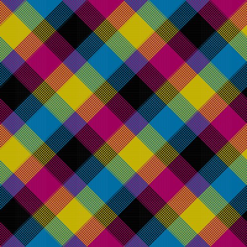 Pattern of a random small dots seamless image vector image