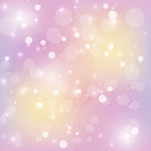 Created snow and bokeh abstract background vector image