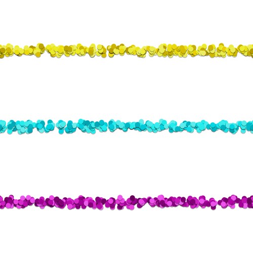 Seamless dot pattern text separator line design vector image