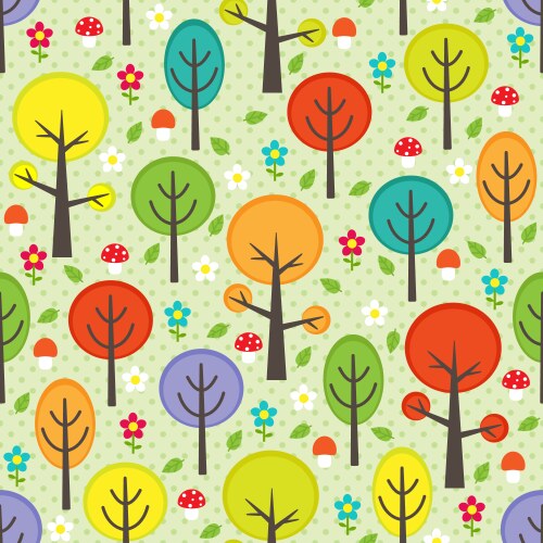 Tree background Royalty Free Vector Image - VectorStock
