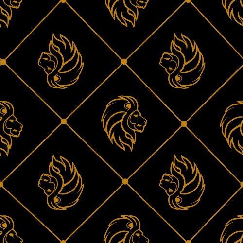 Lion Color Pattern Lion pattern Vector Images & Graphics for Commercial Use | VectorStock