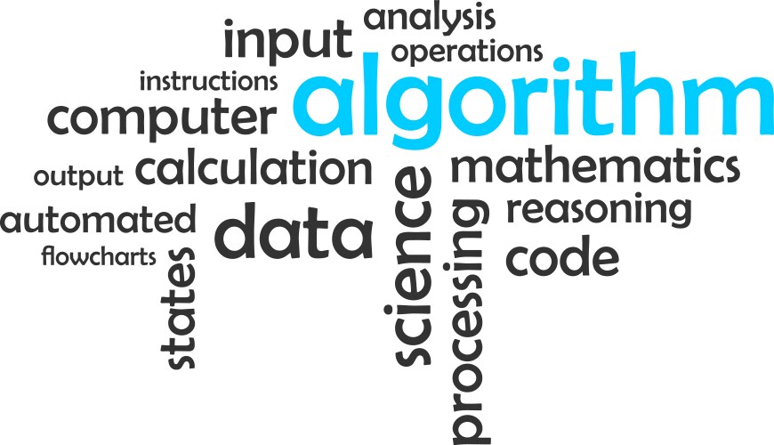 word cloud algorithm vector