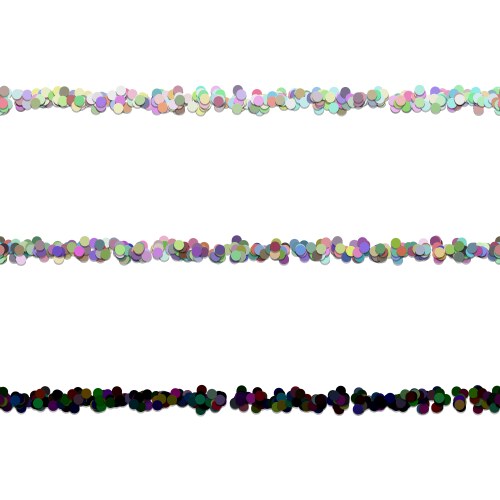 Repeatable random circle pattern text dividing vector image