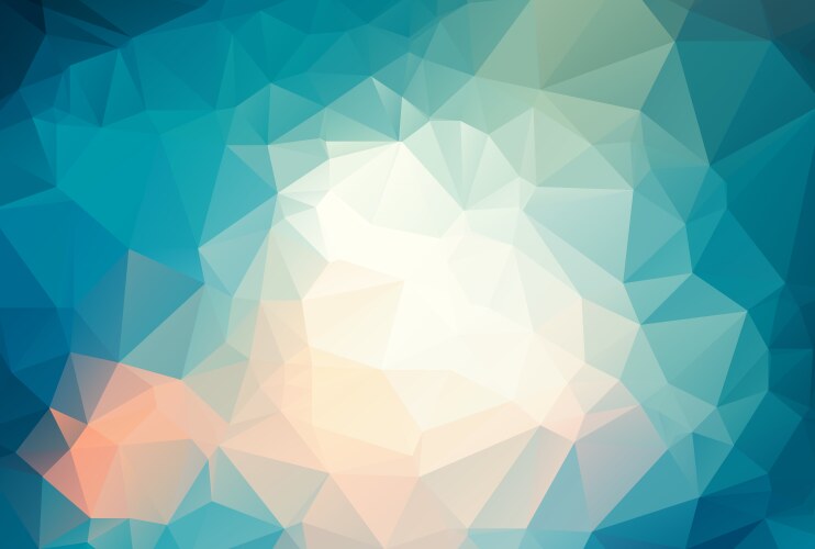 Abstract low poly background geometry triangle vector image