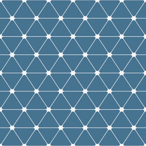 Abstract seamless pattern triangles with rounded vector image