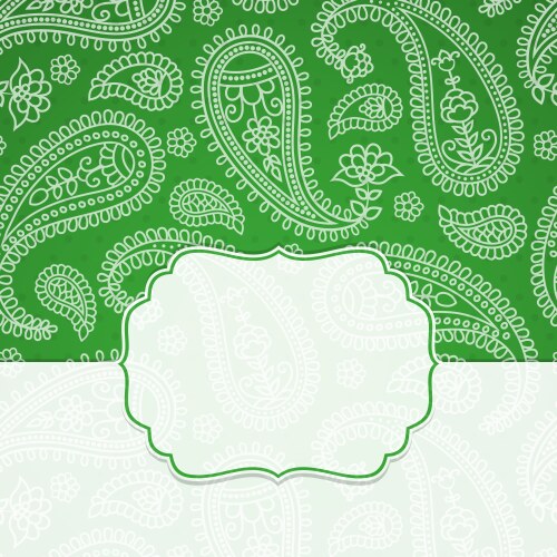 Indian frame Royalty Free Vector Image - VectorStock