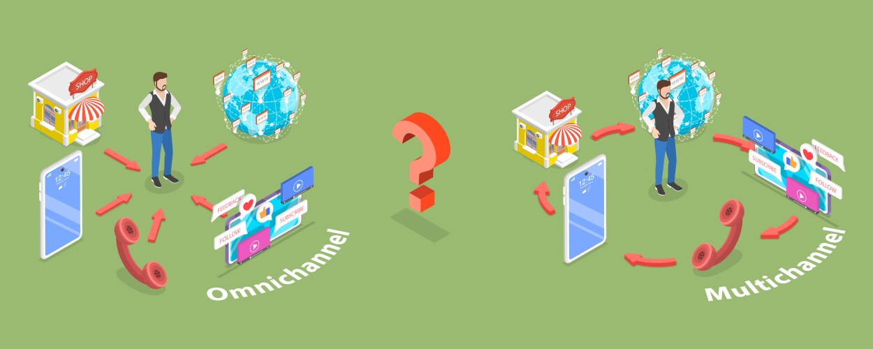 3d isometric flat conceptual Royalty Free Vector Image