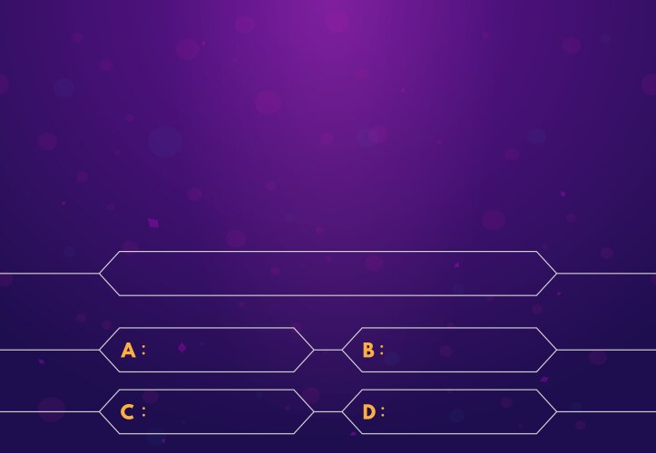 quiz game background vector