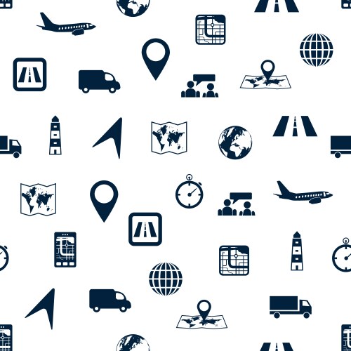 Logistics Background Pattern Vector Images (over 2,400)