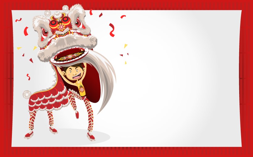 Chinese New Year Celebration Vector Image