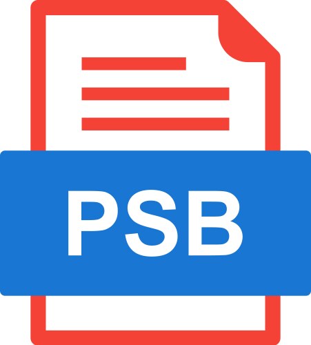Psb logo Vector Images & Graphics for Commercial Use | VectorStock