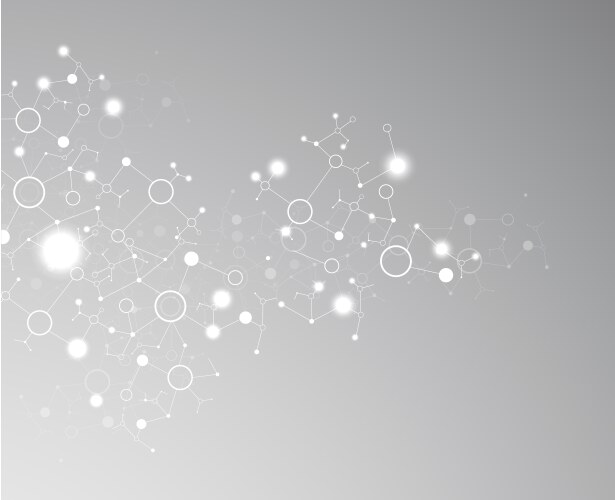 Grey winter background with snow Royalty Free Vector Image