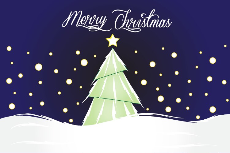Abstract christmas tree from paper Royalty Free Vector Image