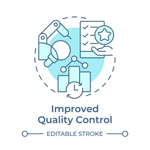 Compounding soft blue concept icon Royalty Free Vector Image